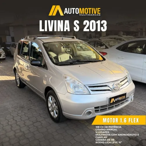 Nissan Livina S 1.6 16V Flex Fuel Mec. 2013