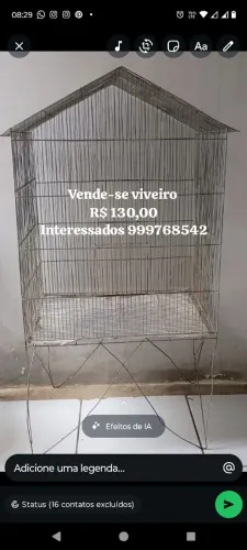 Vende-se viveiro