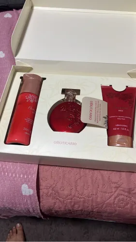 Kit floratta red Boticário 