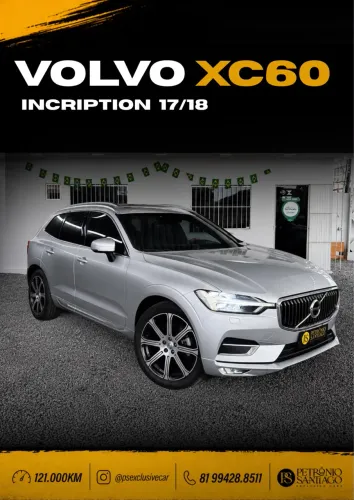 Volvo XC 60 T-5 Inscription 2.0 AWD 5P 2018
