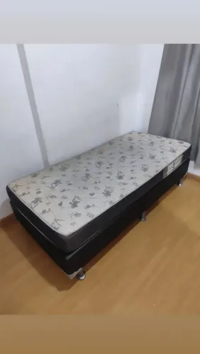 Cama Box Solteiro + Colchão