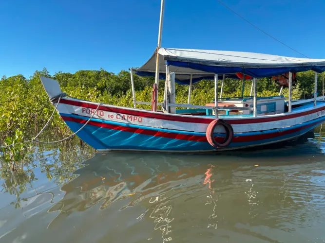Barco 8m com Motor B18 | Único Dono | Ótimo Estado