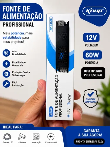Fonte de Alimentação Prof KP -CA588