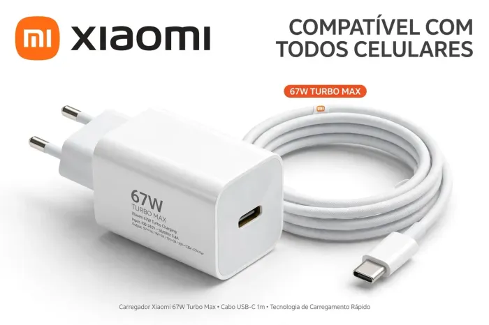 Carregador Xiaomi