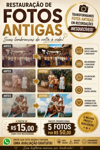 Restauração de fotos