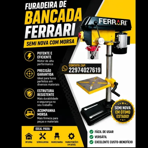Furadeira bancada Ferrari