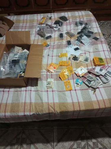 Lote de detalhes para locomotivas 