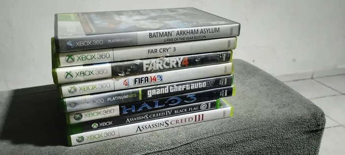 Coleção de Jogos de Xbox 360