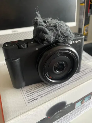 Câmera Sony Zv-1f - Na Caixa, Em Perfeito Estado