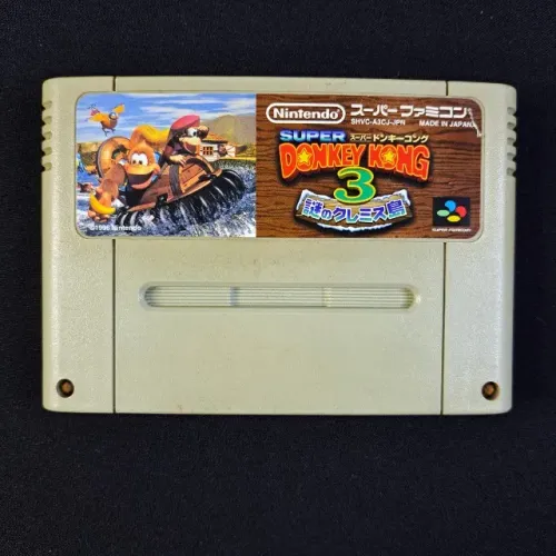 Donkey Kong Country 3 Original Super Famicom Japonês Nintendo SNEs