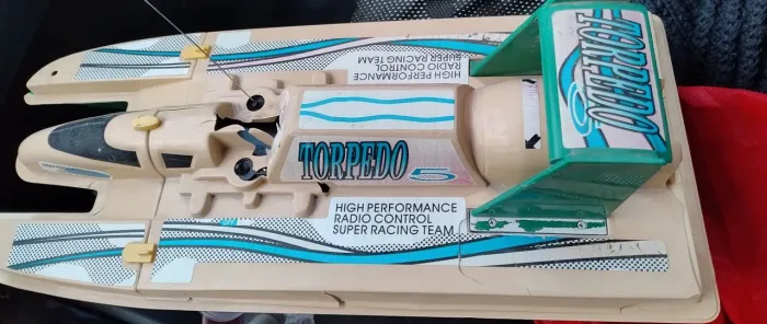Lancha vintage Torpedo5 ...pra colecionador,pra restaurar ou usar peças