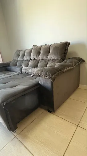 Sofá retrátil e reclinável - Conforto premium