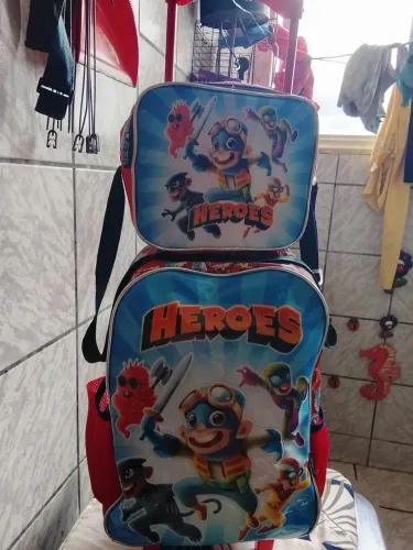 Mochila e Lancheira da Windh Kids