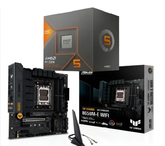 Kit AM5 Ryzen 5 8600G + ASUS TUF Gaming B650M-E + DDR5 16GB, 5600MHz!!!
