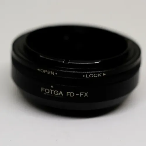 Adaptador Fotga Canon FD FL Para Fujifilm Fuji X FD-FX Manual
