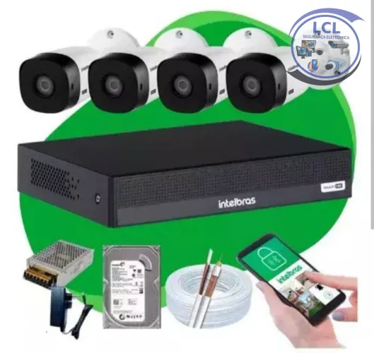 Kit de CFTV Intelbras 