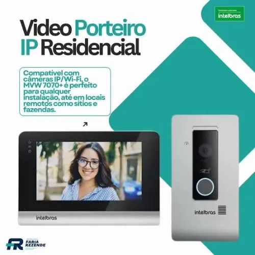 Video porteiro wifi intelbras