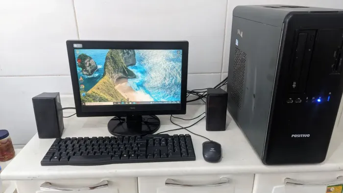 PC completo dual core ddr3 2gb/500hd w10 barato DISPENSO CURIOSOS