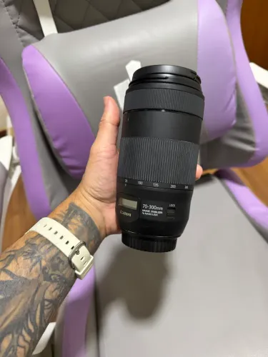 Lente cânon 70-300 usm 