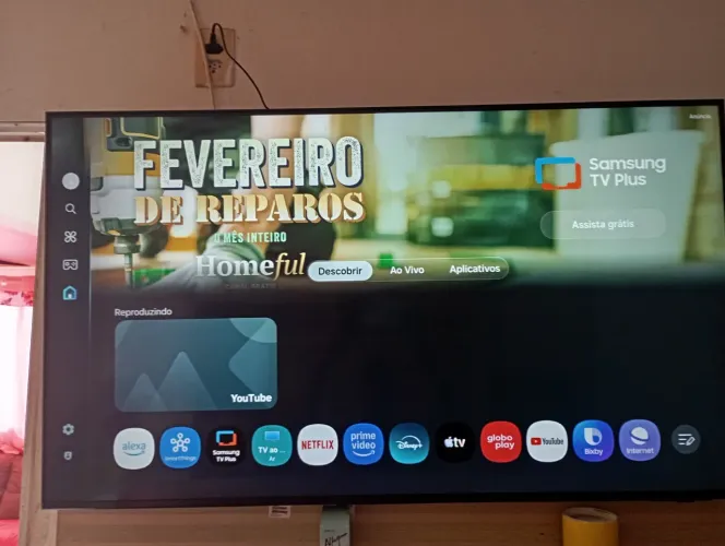 Tv 50 polegadas Samsung 3 em 1 Game pass 