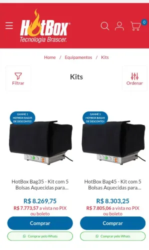 Mochila térmica hot box 