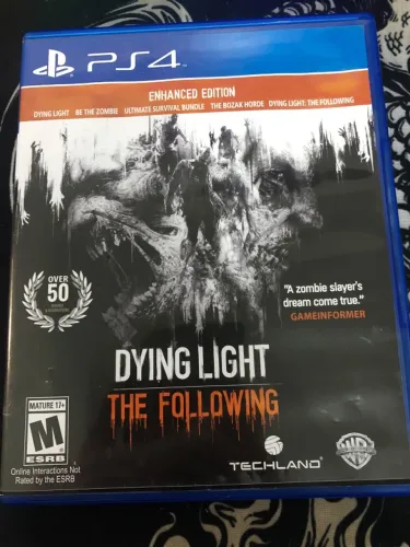 Jogo de PS4 - Dying Light: The Following Enhanced Edition