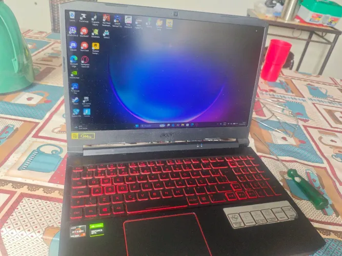 Notebook Gamer Acer Nitro 5 | Ryzen 7 | 24GB RAM | GTX 1650 | SSD + HD
