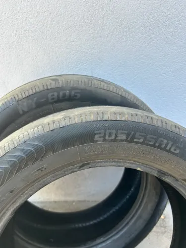 Par Pneus 205/55 R16 Onyx Meia Vida DOT 2024