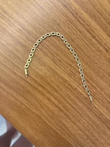 Pulseira de Ouro Maciço - Modelo Elos Portugueses - Excelente Estado