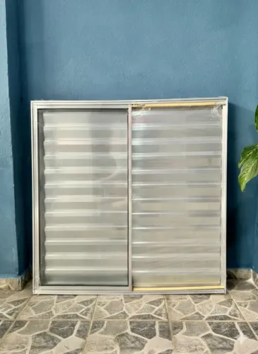 JANELA DE ALUMÍNIO PARA QUARTO VENEZIANA 3 FOLHAS BRILHANTE A PARTIR DE R$ 415***