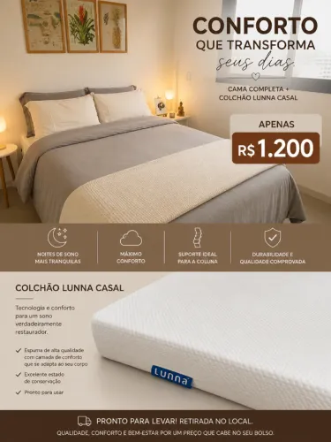 Colchão de casal Lunna
