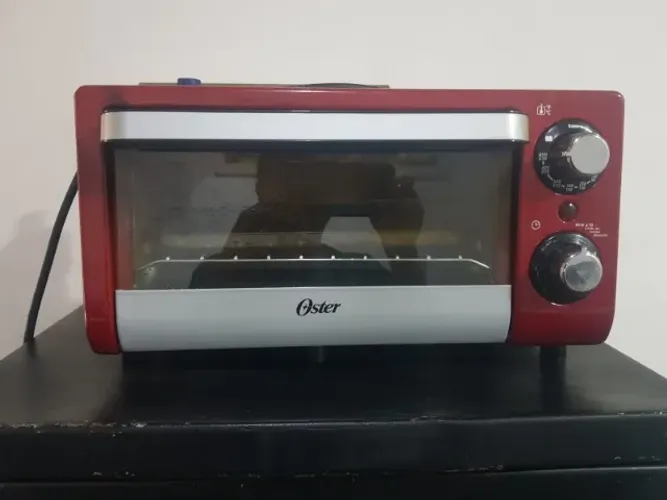 Forno Elétrico Oster Compact 10L Vermelho