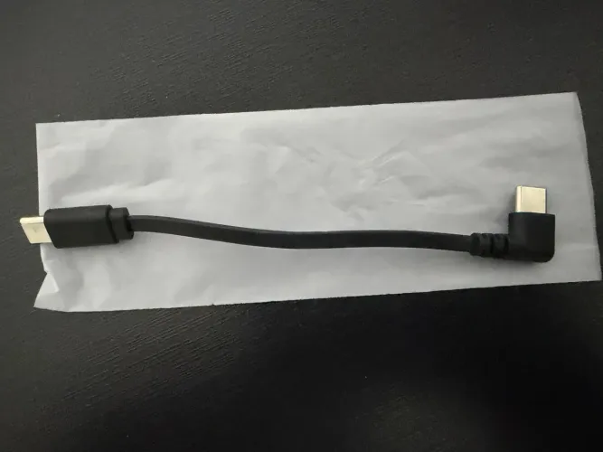 Cabo USB original para drones FIMI X8 MINI 3, MINI 3 SE e X8 MINI V2 - Tipo C/ Lightning