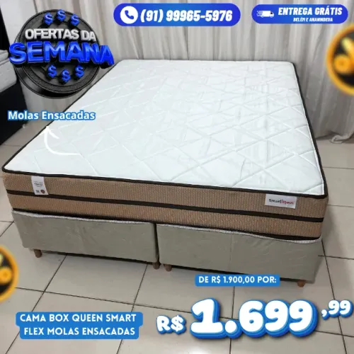 Cama Box Queen Molas Ensacadas Ilhéus