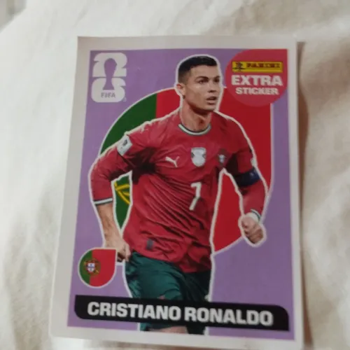 Carta extra rara cristiano ronaldo copa do mundo 2026
