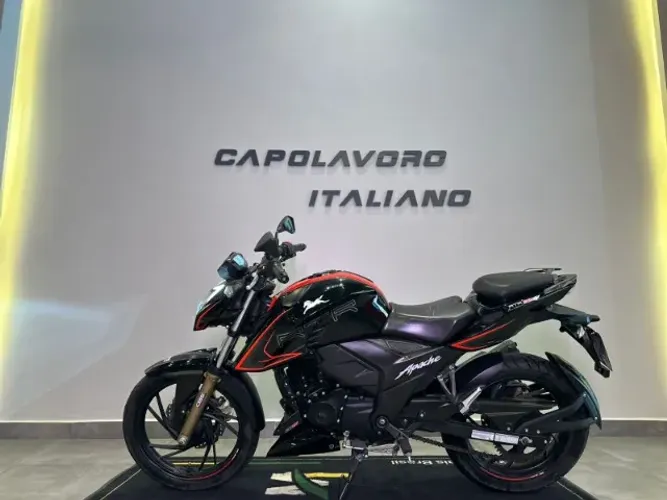 APACHE RTR 200 2023 - 18MIL KM - FINANCIA S/ ENTRADA - FABY