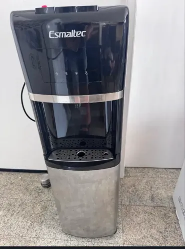 Bebedouro de água Esmaltec EGCQF HE aço inoxidável