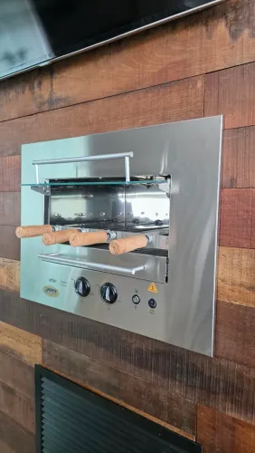 Churrasqueira Rotativa a Gás