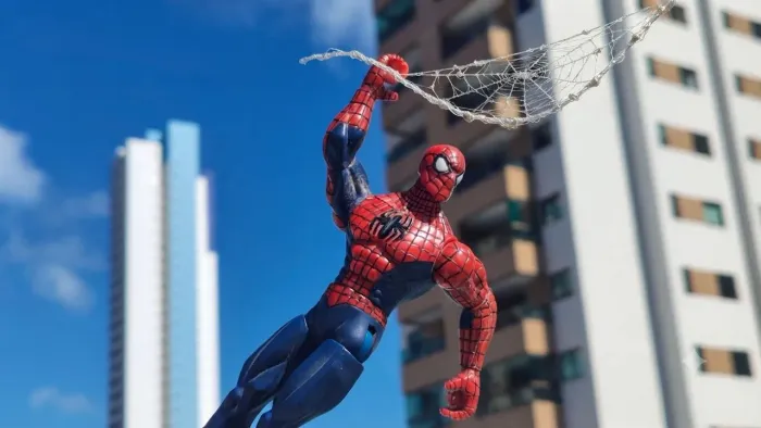 Boneco homem aranha 2010 usado