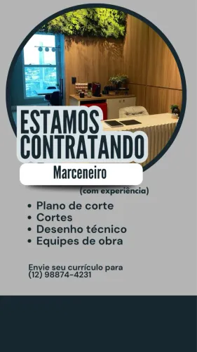 Contrata marceneiro