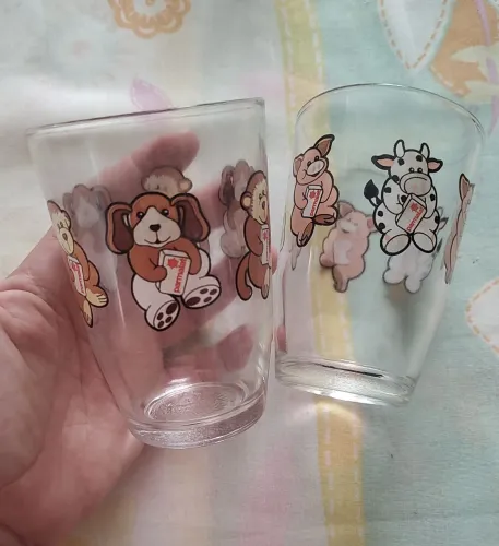 copo anos 80 ursos Parmalat