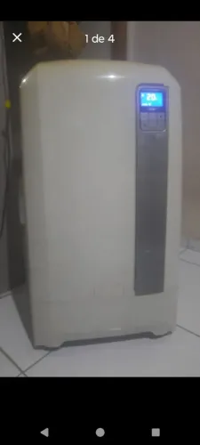 Ar condicionado de 12.500 btu funcionando perfeitamente * watts 