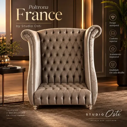 Poltrona France Decoração