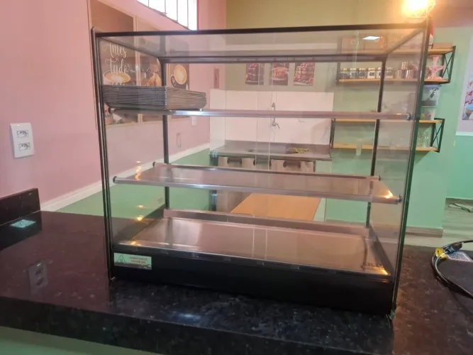 Estufa de salgados 12 bandeijas