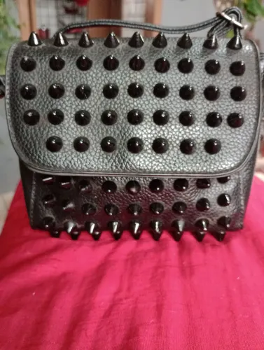 Bolsa de ombro em couro PU