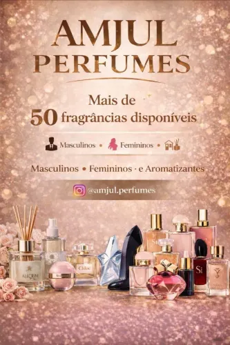 Perfumes Inspirados - Importados - Masculinos, Femininos e Aromatizantes | AMJUL - 100ML