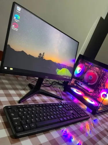 PC Gamer Completo i5-3470 | 16GB RAM | GTX 1050 2GB | SSD 240GB + Monitor 21