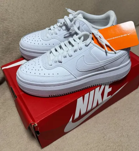 Tênis Nike Court Vision Alta Feminino Branco - Tam. 38