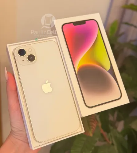 IPhone 14 Plus 128gb Branco Completo 