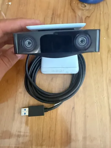 Câmera Hd Para Playstation 5 Cfi-zey1 Branca Sony
